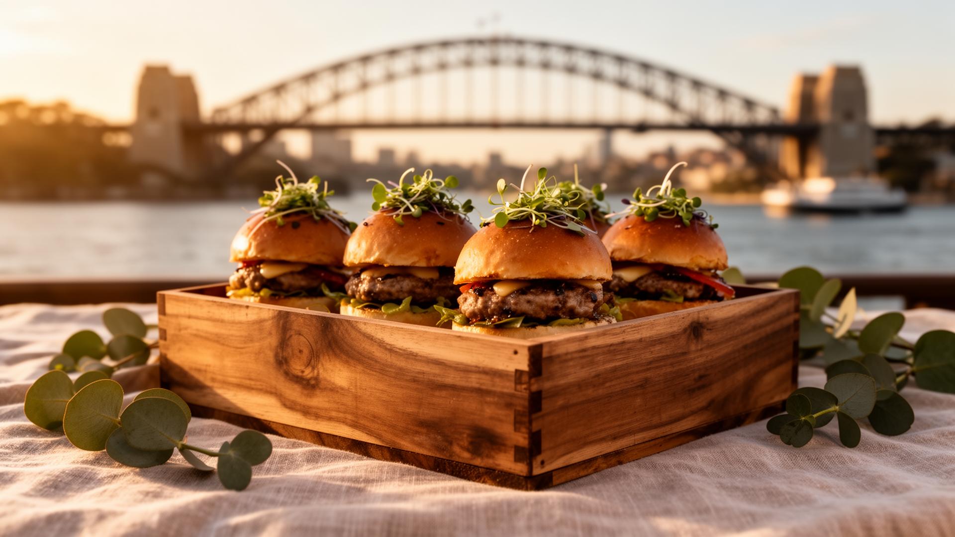 Sliders at Sydney Harbour